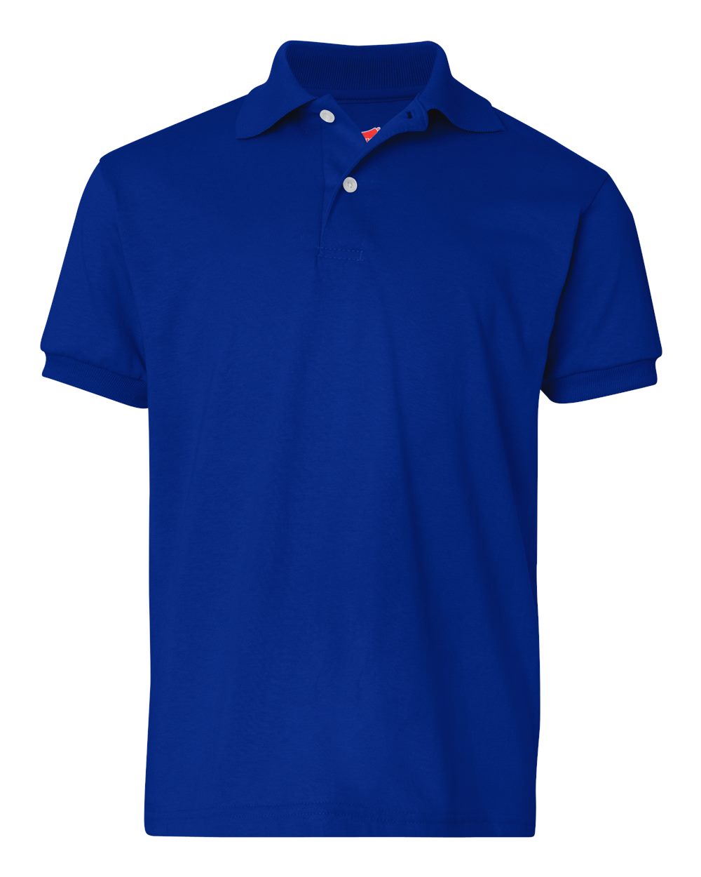 Hanes 054Y - Youth EcoSmart® Jersey Polo - Deep Royal