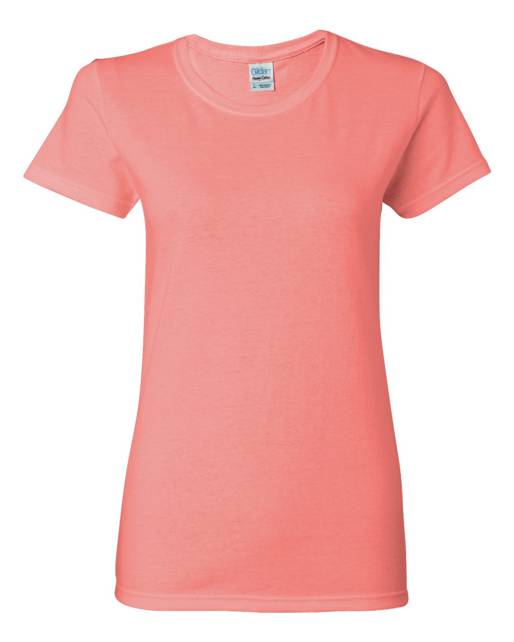Gildan 5000L - Women's Heavy Cotton™ T-Shirt - Coral Silk