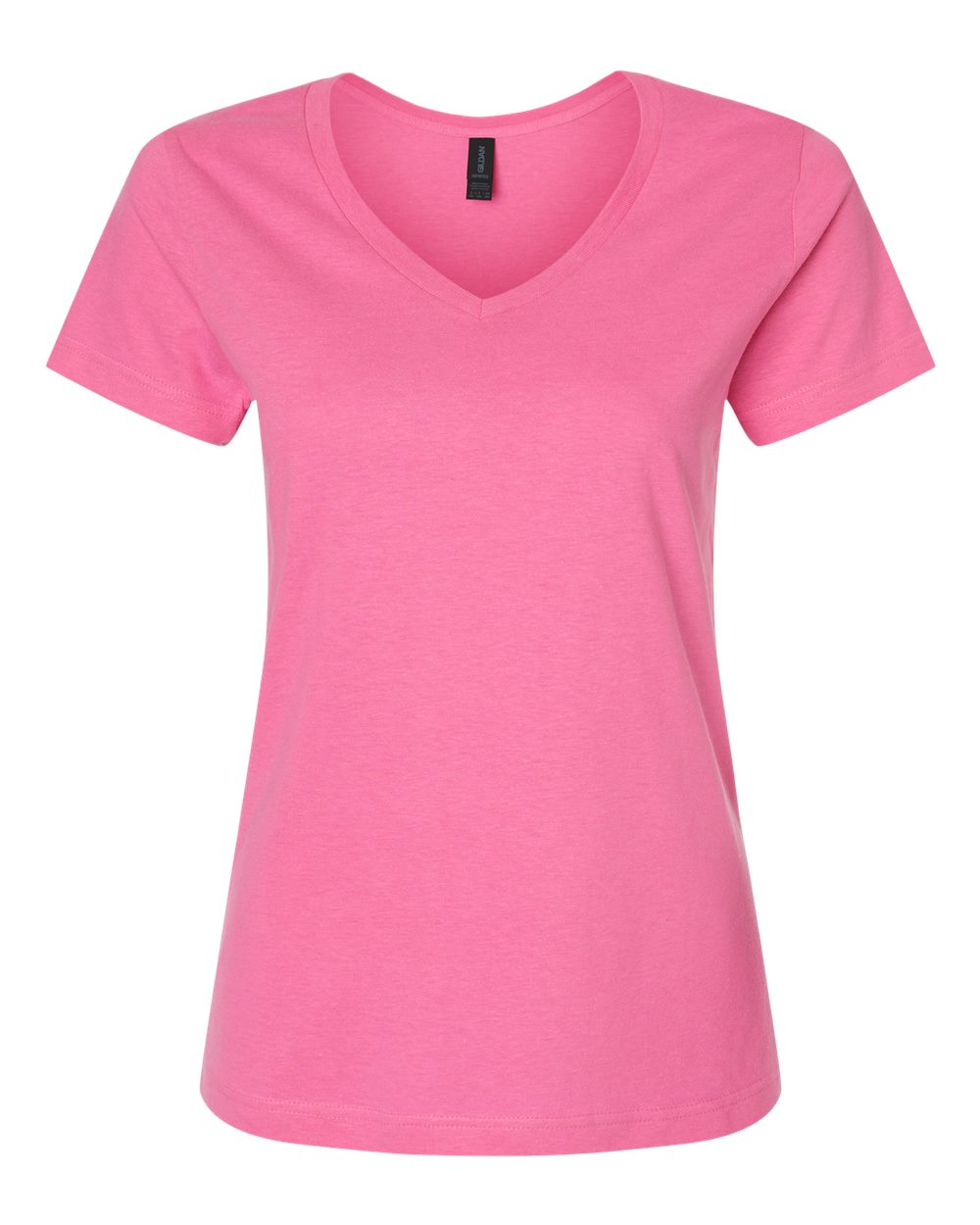 Gildan 64V00L - Women's Softstyle® V-Neck T-Shirt - Azalea