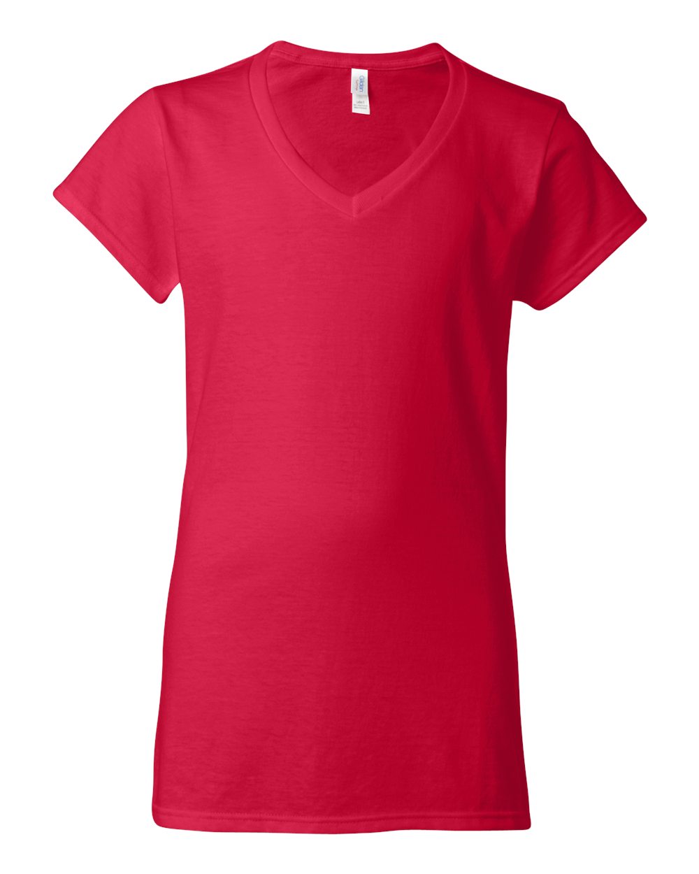 Gildan 64V00L - Women's Softstyle® V-Neck T-Shirt - Cherry Red