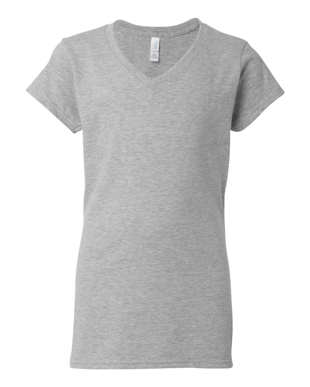 Gildan 64V00L - Women's Softstyle® V-Neck T-Shirt - Sport Grey