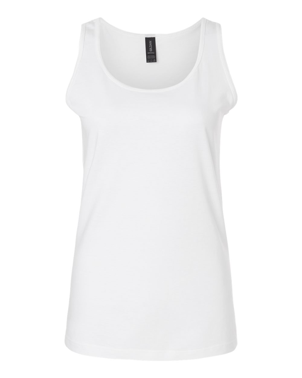 Gildan 64200L - Women's Softstyle® Tank Top - White