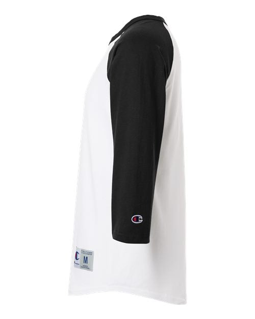 Champion Unisex Raglan Sleeve Baseball T-Shirt T137