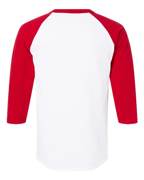 Champion Unisex Raglan Sleeve Baseball T-Shirt T137
