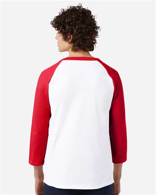 Champion Unisex Raglan Sleeve Baseball T-Shirt T137