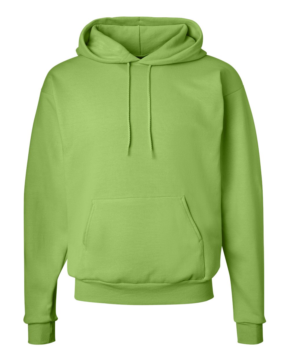 Hanes P170 - Unisex EcoSmart® Hooded Sweatshirt - Lime