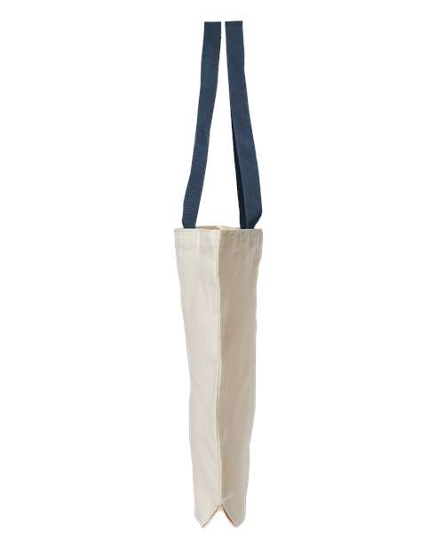 Liberty Bags Natural Tote with Contrast-Color Handles 8868