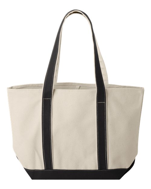 Liberty Bags Windward Large Cotton Canvas Classic Resort Tote 8871