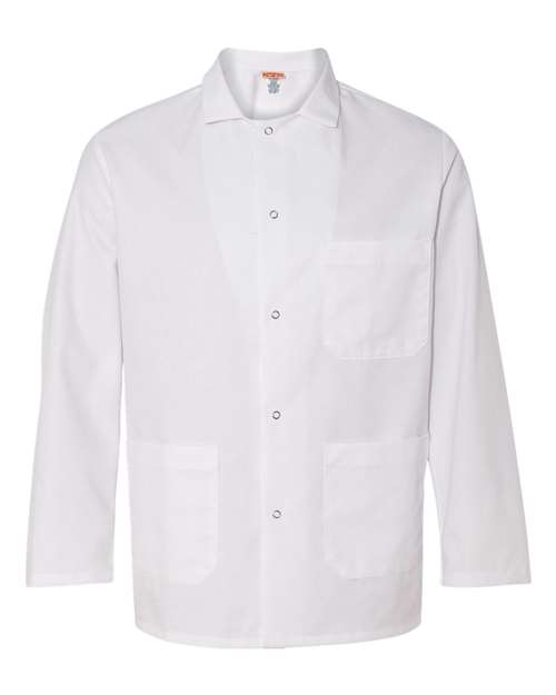 Chef Designs Gripper Front Short Butcher Coat 0406