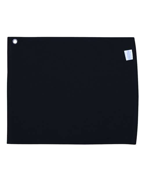 Carmel Towel Company Velour Hemmed Towel with Grommet & Hook C1518GH