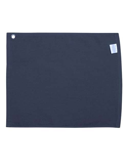 Carmel Towel Company Velour Hemmed Towel with Grommet & Hook C1518GH