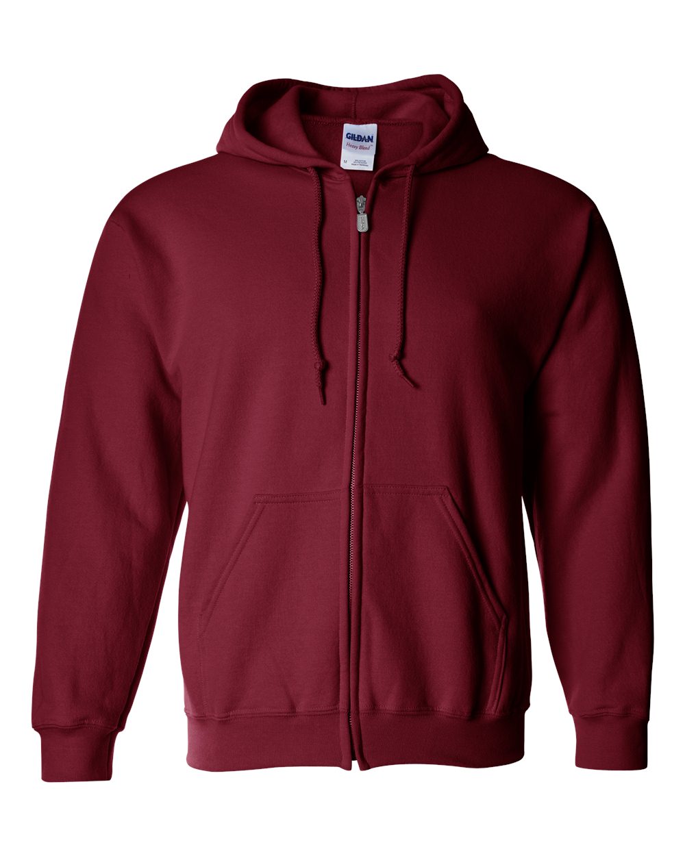Gildan 18600 - Unisex Heavy Blend™ Full-Zip Hooded Sweatshirt - Cardinal Red