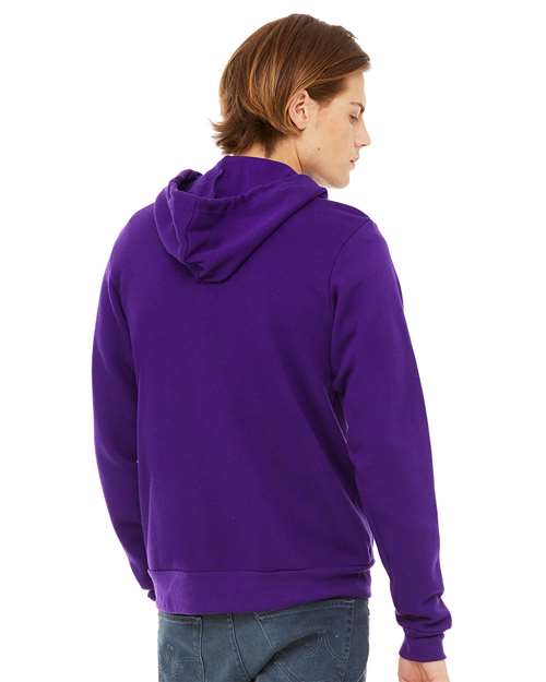 BELLA + CANVAS Unisex Sponge Fleece Full-Zip Hoodie Sweatshirt 3739