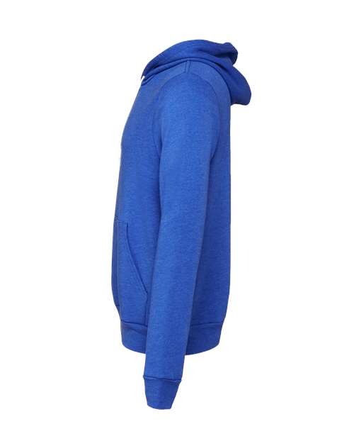 BELLA + CANVAS Unisex Sponge Fleece Full-Zip Hoodie Sweatshirt 3739