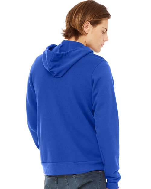 BELLA + CANVAS Unisex Sponge Fleece Full-Zip Hoodie Sweatshirt 3739