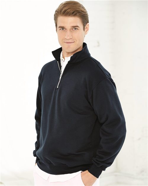 Bayside Unisex USA-Made Quarter-Zip Sweatshirt 920