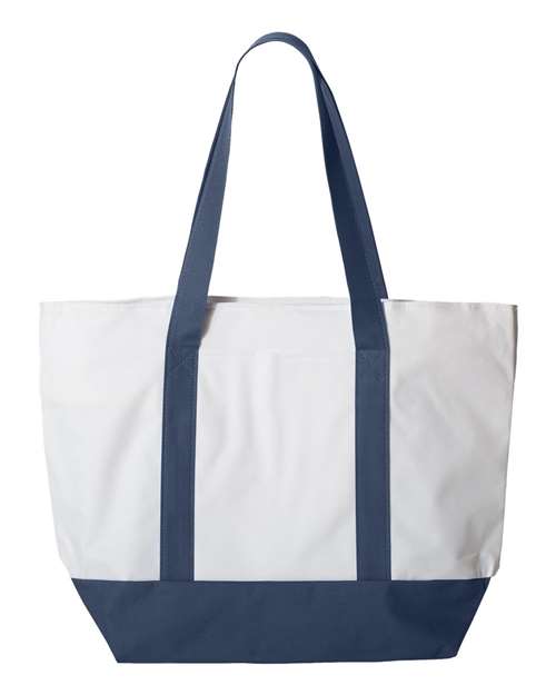 Liberty Bags Bay View Giant Zippered Tote 7006