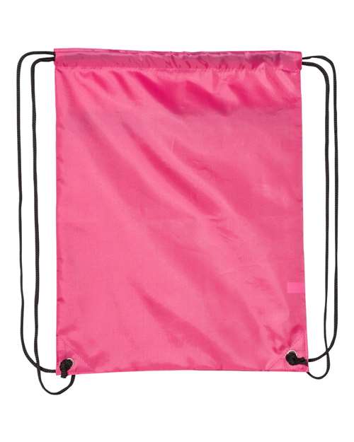 Liberty Bags Zippered Drawstring Backpack 8888