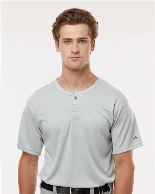 Alleson Athletic Men's B-Core Placket Jersey 7930