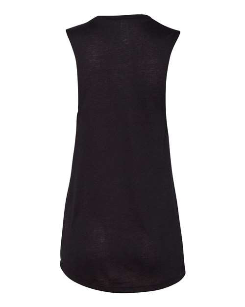 BELLA + CANVAS Women's Flowy Scoop Muscle Tank 8803