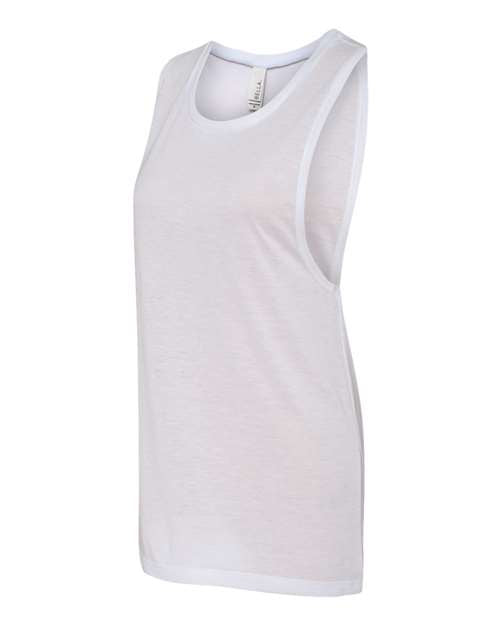 BELLA + CANVAS Women's Flowy Scoop Muscle Tank 8803