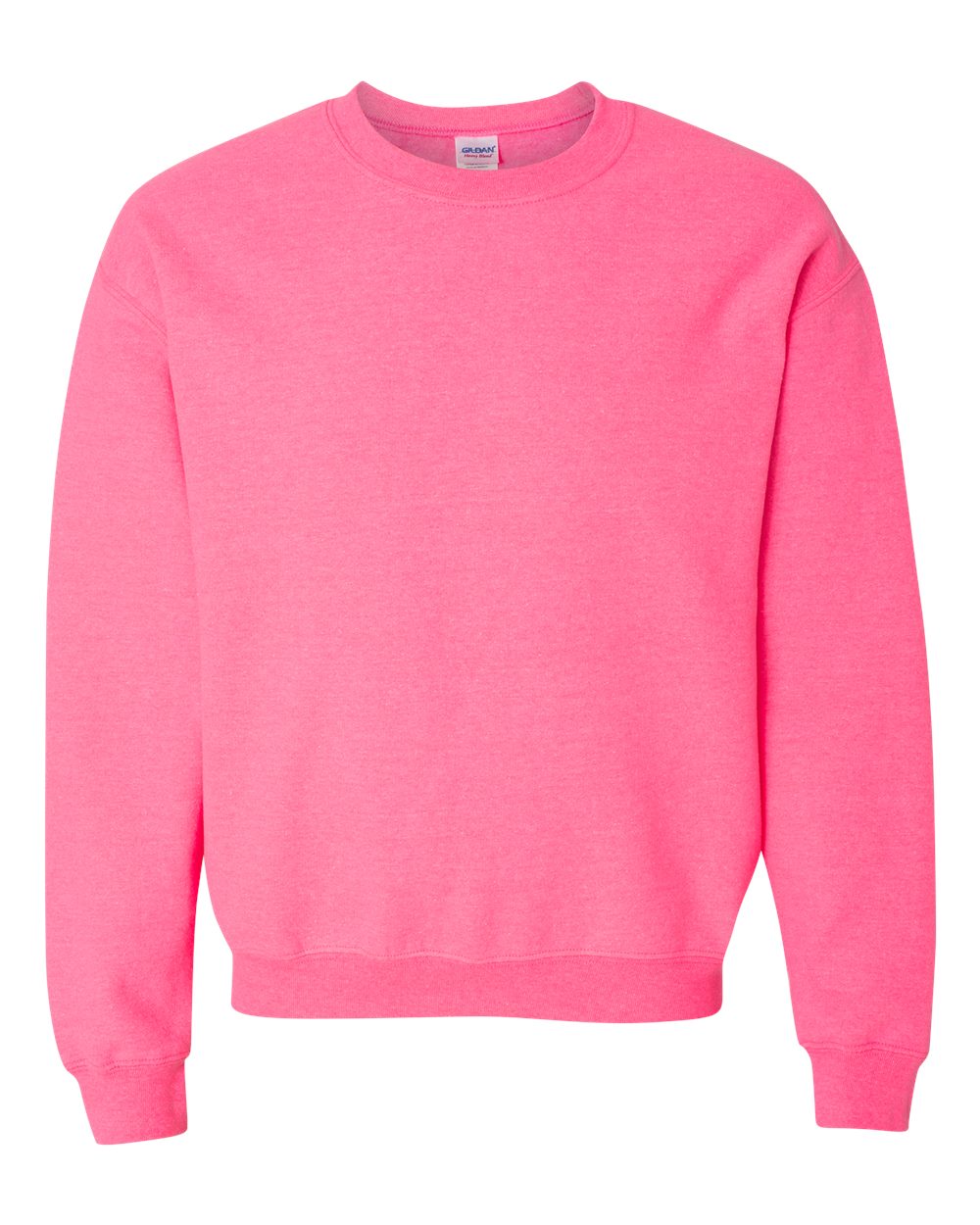 Gildan 18000 - Unisex Heavy Blend™ Crewneck Sweatshirt - Safety Pink