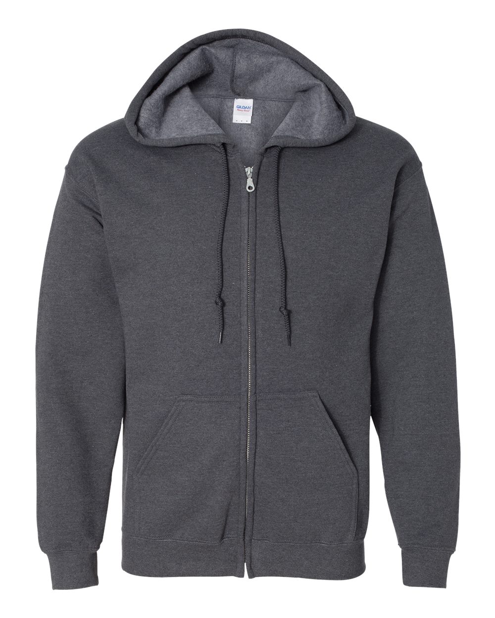 Gildan 18600 - Unisex Heavy Blend™ Full-Zip Hooded Sweatshirt - Dark Heather
