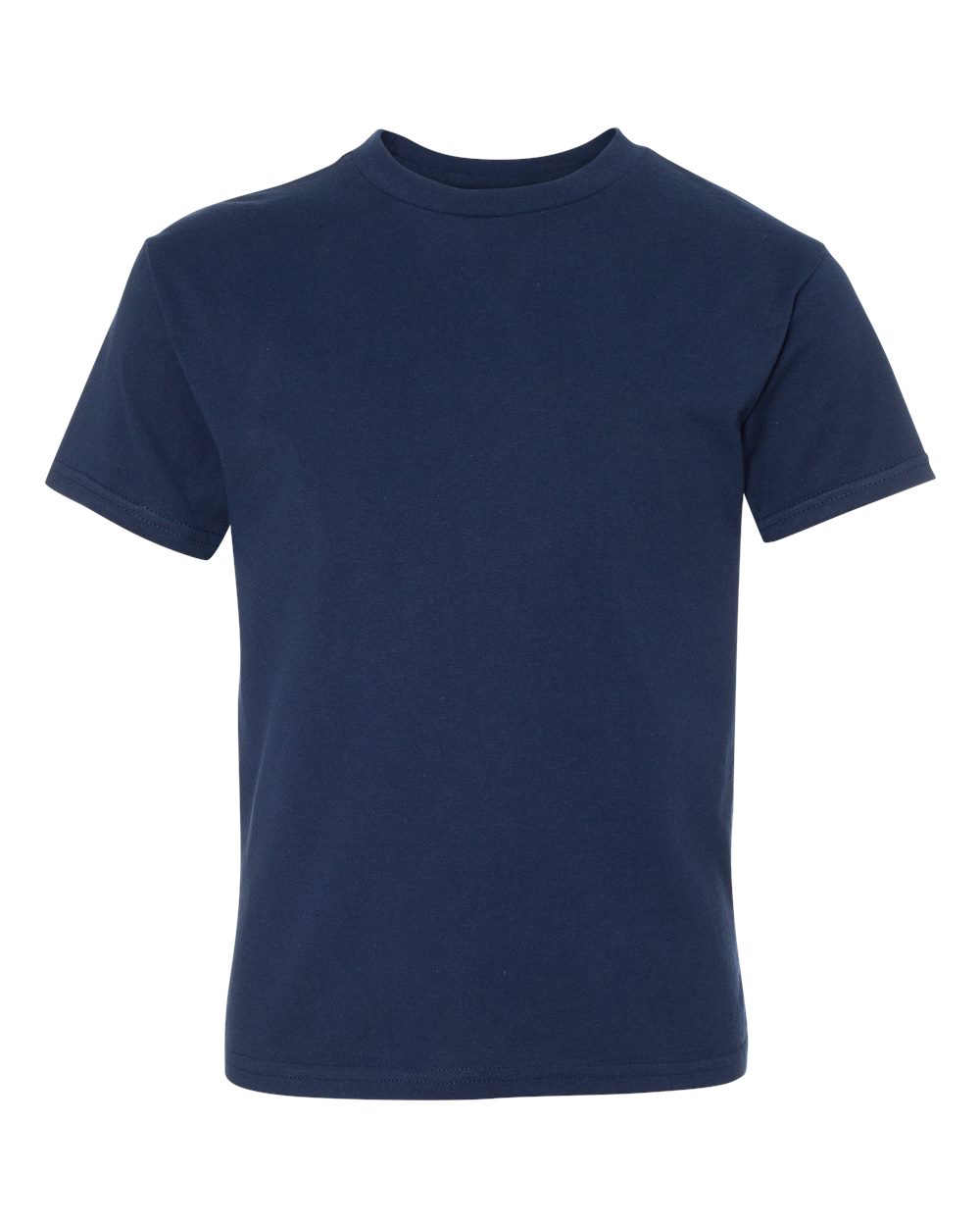 Hanes 498Y - Youth Perfect-T T-Shirt - Navy