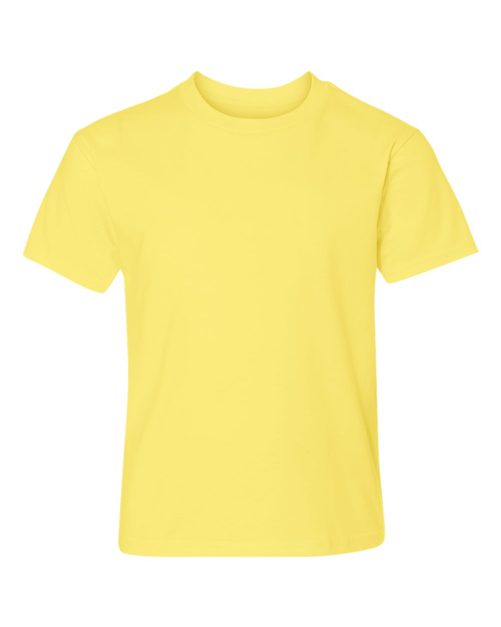 Hanes 498Y - Youth Perfect-T T-Shirt - Yellow