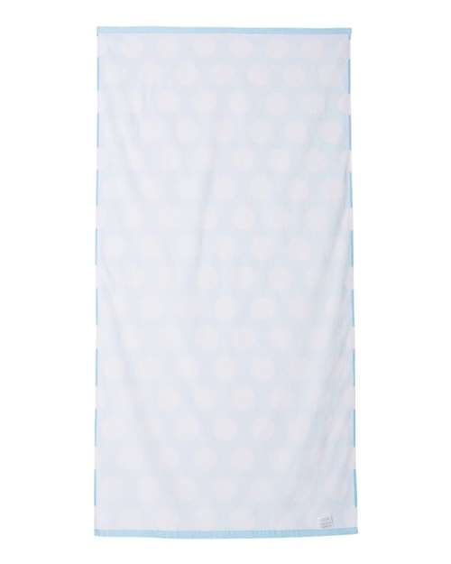 Carmel Towel Company Polka Dot Velour Beach Towel C3060P