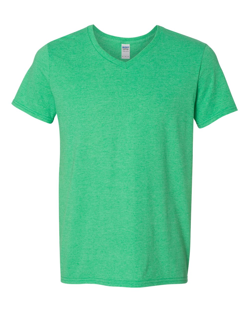 Gildan 64V00 - Unisex Softstyle® V-Neck T-Shirt - Heather Irish Green
