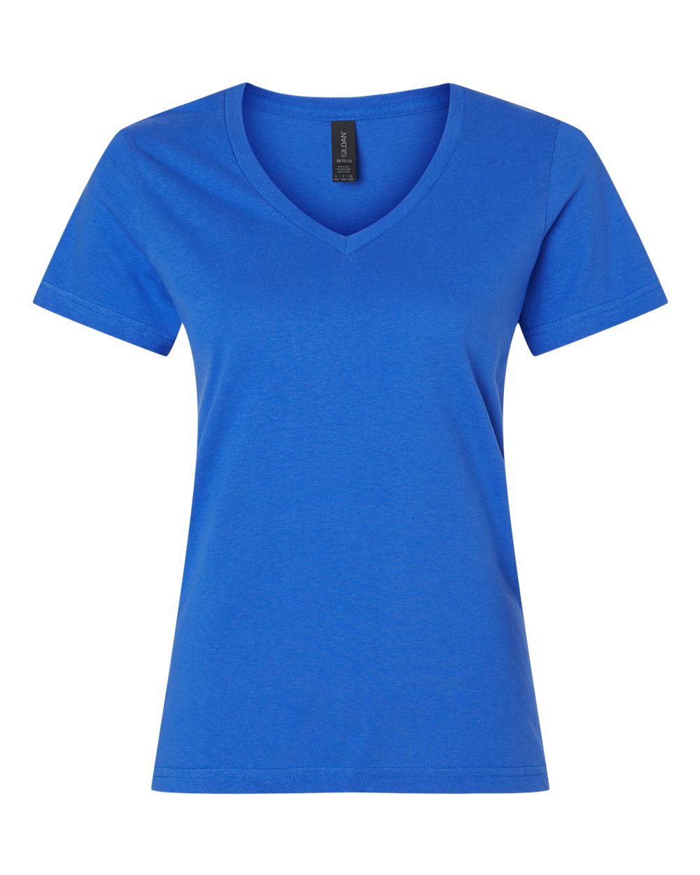 Gildan 64V00L - Women's Softstyle® V-Neck T-Shirt - Royal