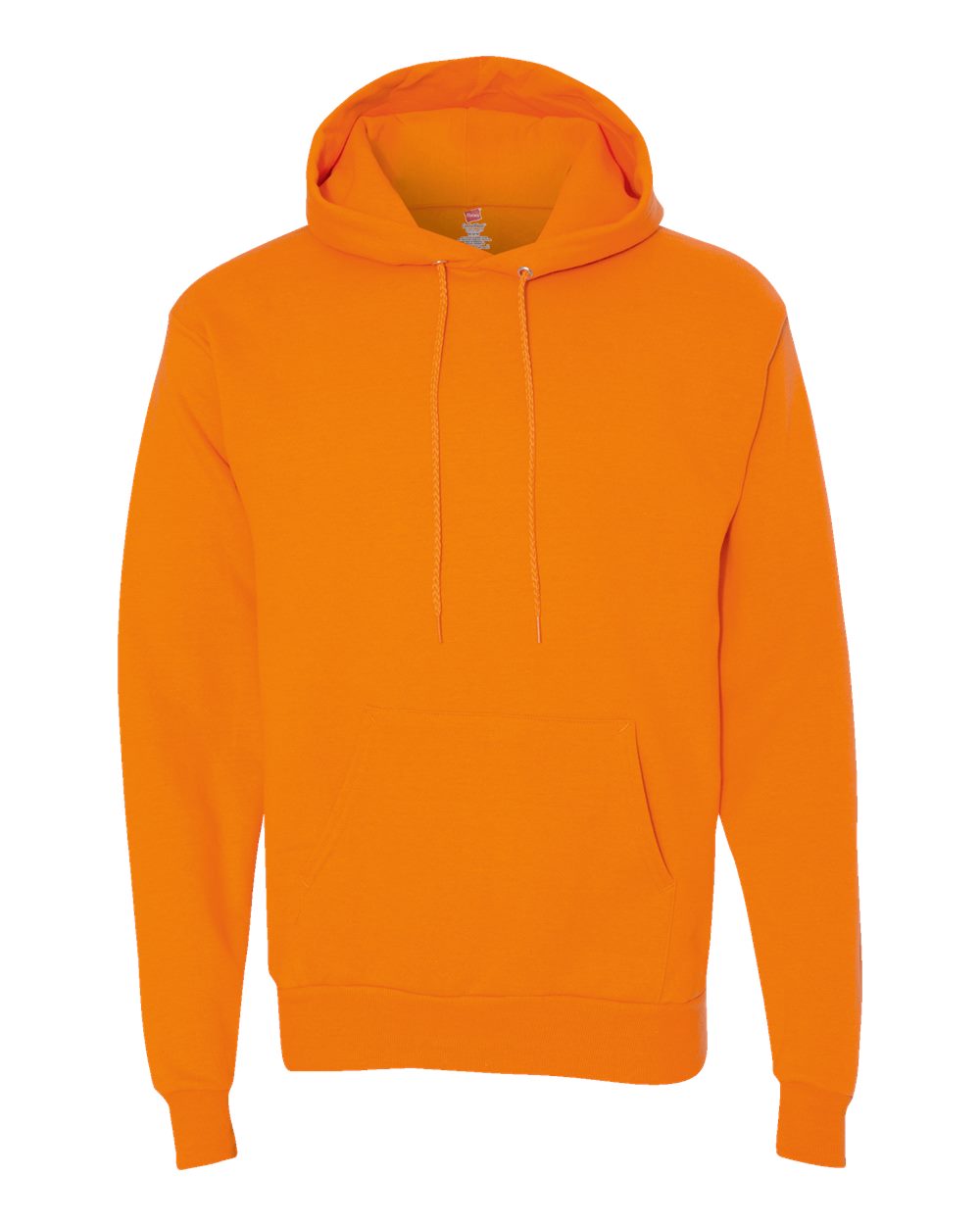 Hanes P170 - Unisex EcoSmart® Hooded Sweatshirt - Safety Orange