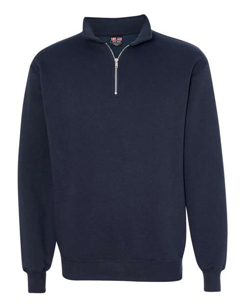 Bayside Unisex USA-Made Quarter-Zip Sweatshirt 920