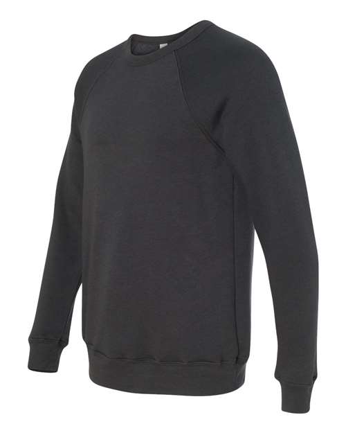 BELLA + CANVAS Unisex Sponge Fleece Raglan Crewneck Sweatshirt 3901