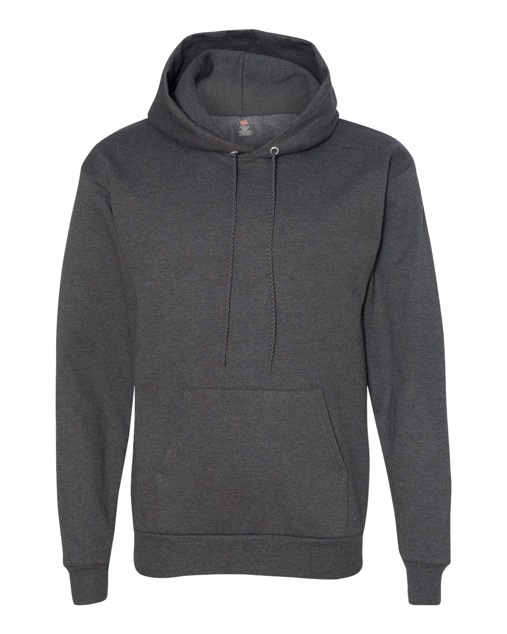 Hanes P170 - Unisex EcoSmart® Hooded Sweatshirt - Charcoal Heather