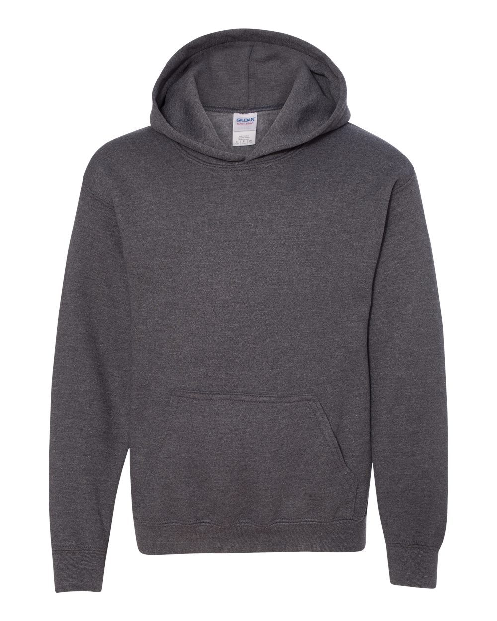 Gildan 18500B - Youth Heavy Blend™ Hooded Sweatshirt - Dark Heather