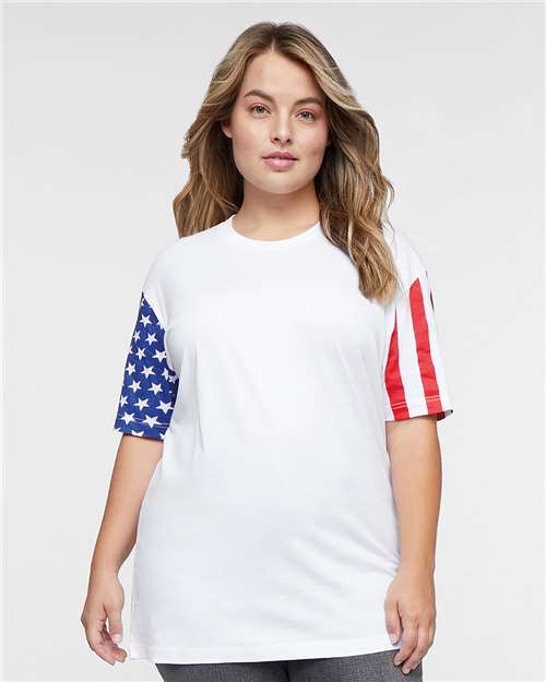 Code Five Stars & Stripes T-Shirt 3976