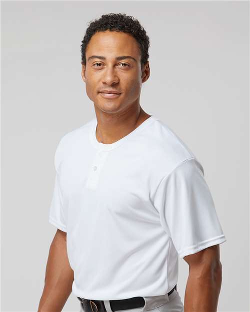 Alleson Athletic Men's B-Core Placket Jersey 7930