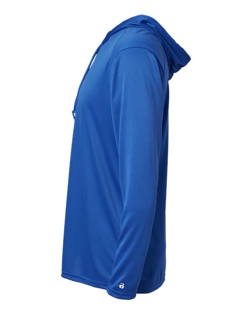Badger Unisex B-Core Hooded Long Sleeve T-Shirt 4105
