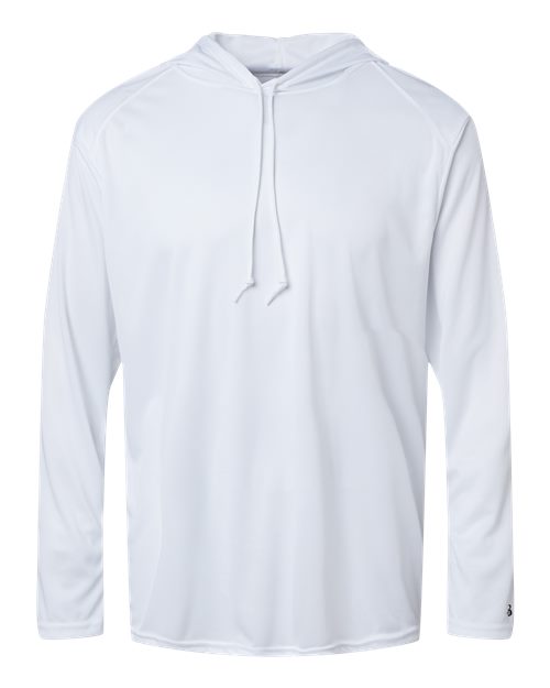 Badger Unisex B-Core Hooded Long Sleeve T-Shirt 4105