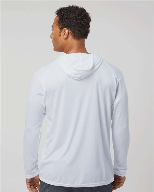 Badger Unisex B-Core Hooded Long Sleeve T-Shirt 4105