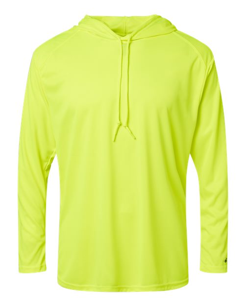 Badger Unisex B-Core Hooded Long Sleeve T-Shirt 4105