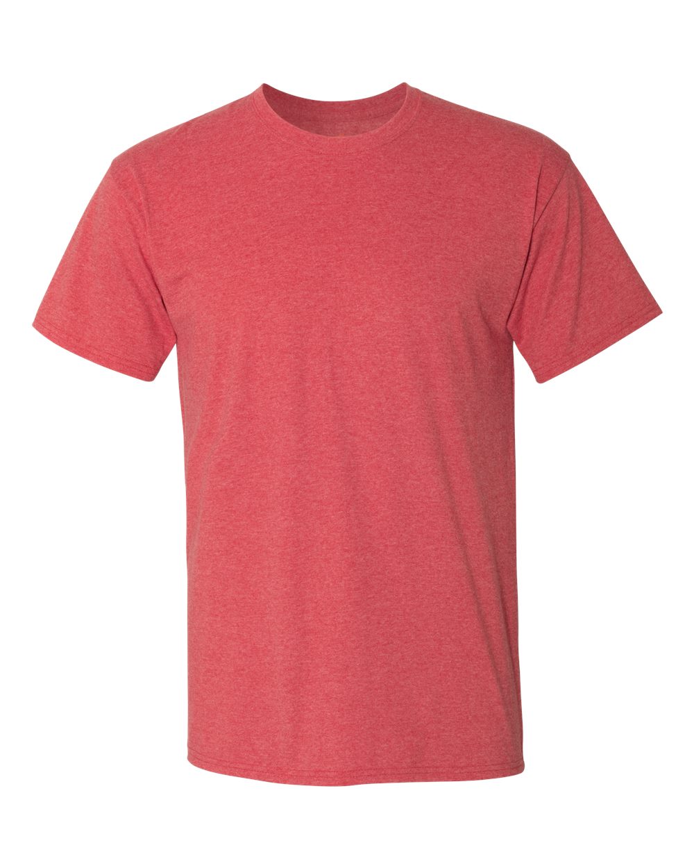 Hanes 42TB - Unisex Perfect-T Triblend T-Shirt - Red Triblend