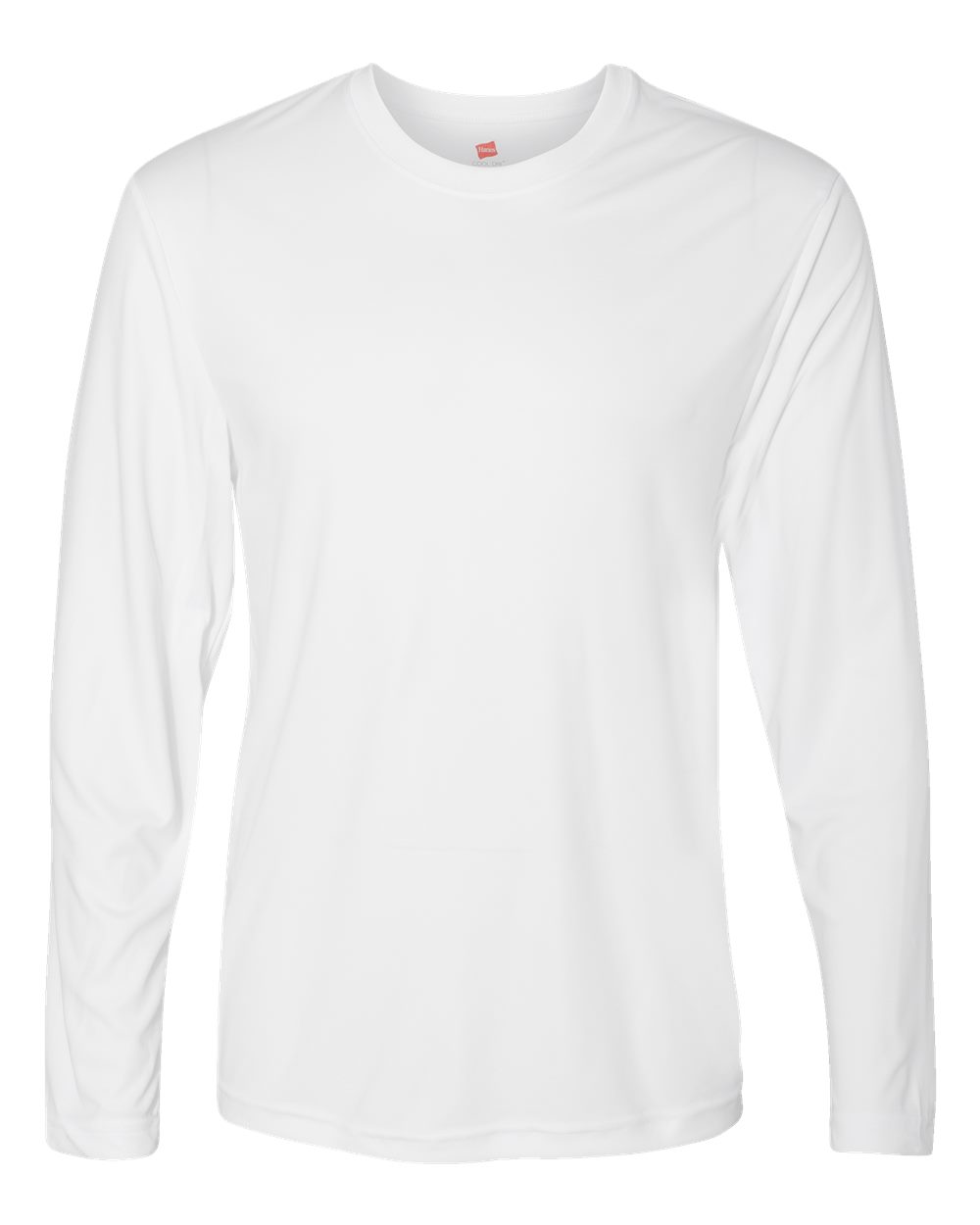 Hanes 482L - Unisex Cool DRI® Long Sleeve Performance T-Shirt - White