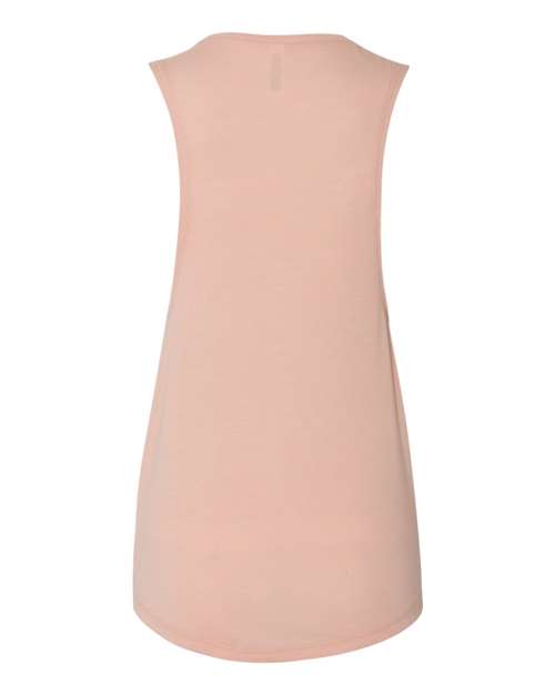 BELLA + CANVAS Women's Flowy Scoop Muscle Tank 8803