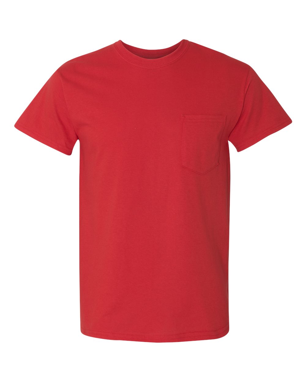 Gildan 5300 - Unisex Heavy Cotton™ Pocket T-Shirt - Red
