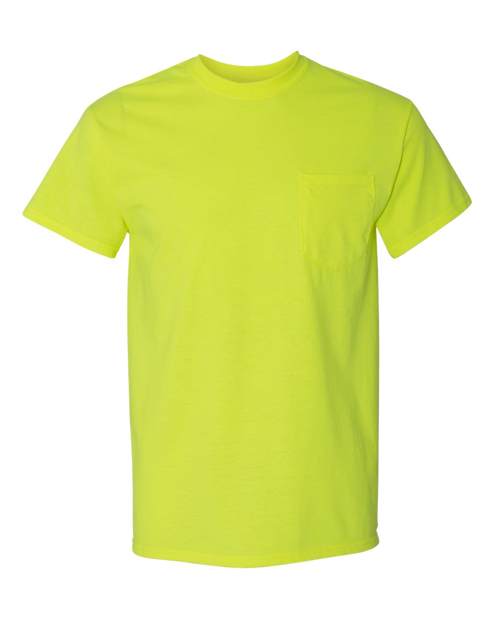 Gildan 5300 - Unisex Heavy Cotton™ Pocket T-Shirt - Safety Green