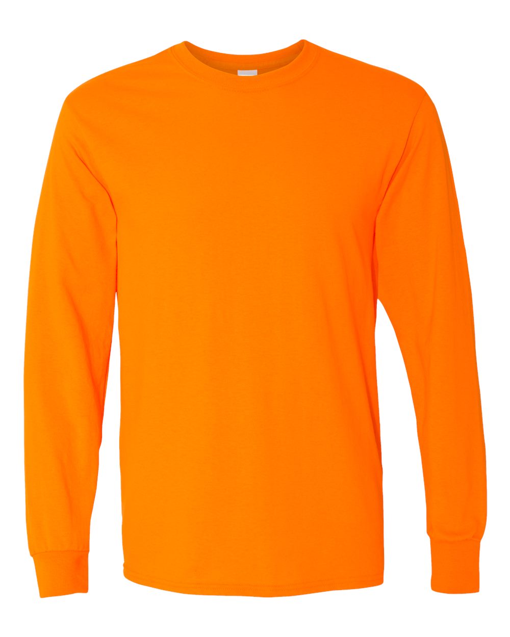 Gildan 5400 - Unisex Heavy Cotton™ Long Sleeve T-Shirt - Safety Orange