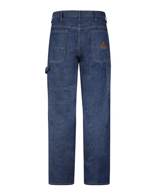 Bulwark Men's Flame Resistant Pre-Washed Denim Dungaree PEJ8